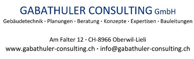 Gabathuler Consulting Gmbh; Oberwil-Lieli