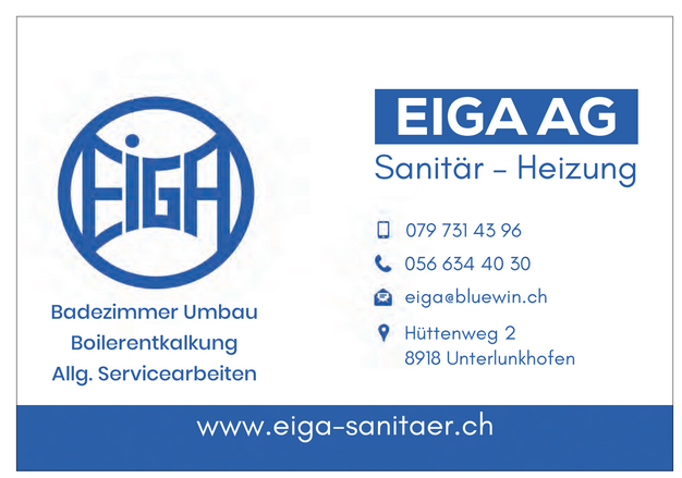 EIGA AG - Sanitär, Heizung